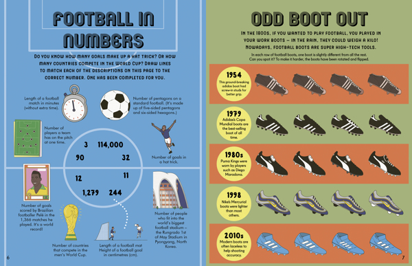 The Fantastic Football Activity Book for Kids 