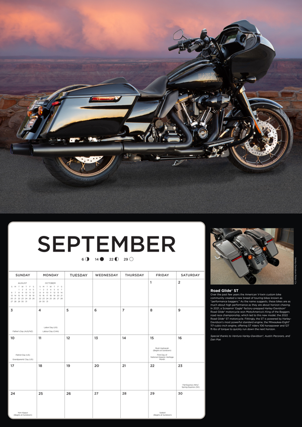 Harley Davidson 2023 Calendar Harley-Davidson® 2023 | Quarto At A Glance | The Quarto Group