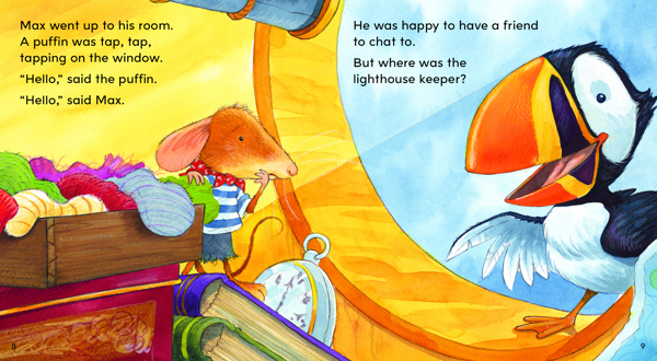 Reading Gems: The Mouse and the Lighthouse (Level 3)