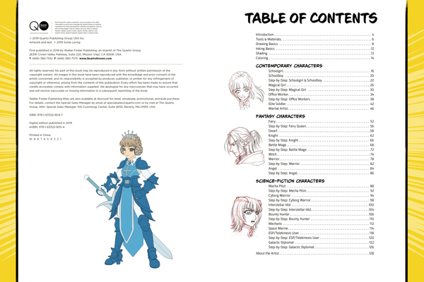 Illustration Studio: Drawing Manga Heroines and Heroes
