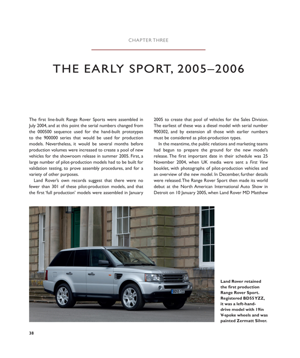 Range Rover Sport 2005 - 2013