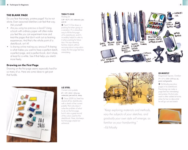 The Urban Sketching Handbook Techniques for Beginners