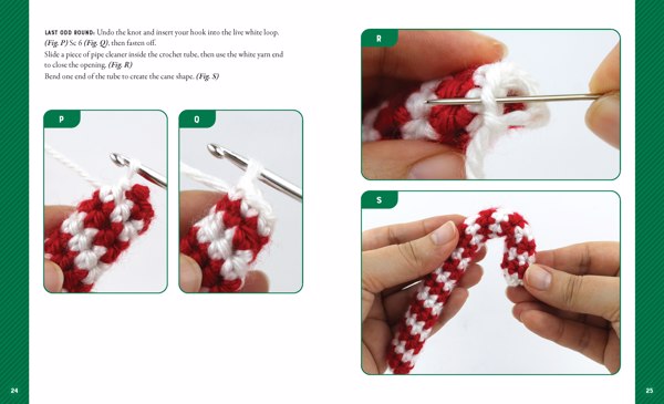 Crochet Your Own Candy Cane Ornaments
