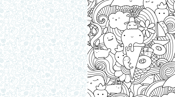 63 Cute Kawaii Coloring Pages  Free