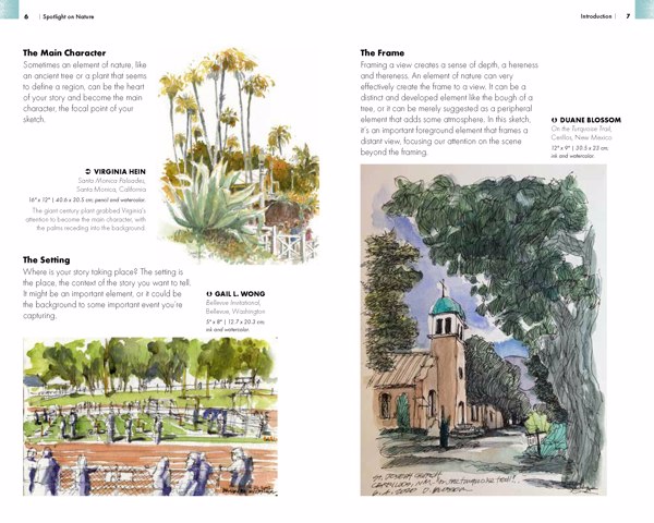 The Urban Sketching Handbook Spotlight on Nature